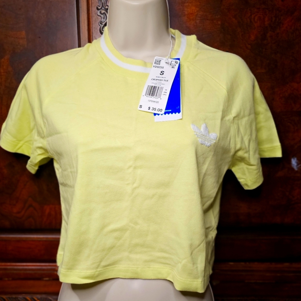Adidas Crop Top Size Small